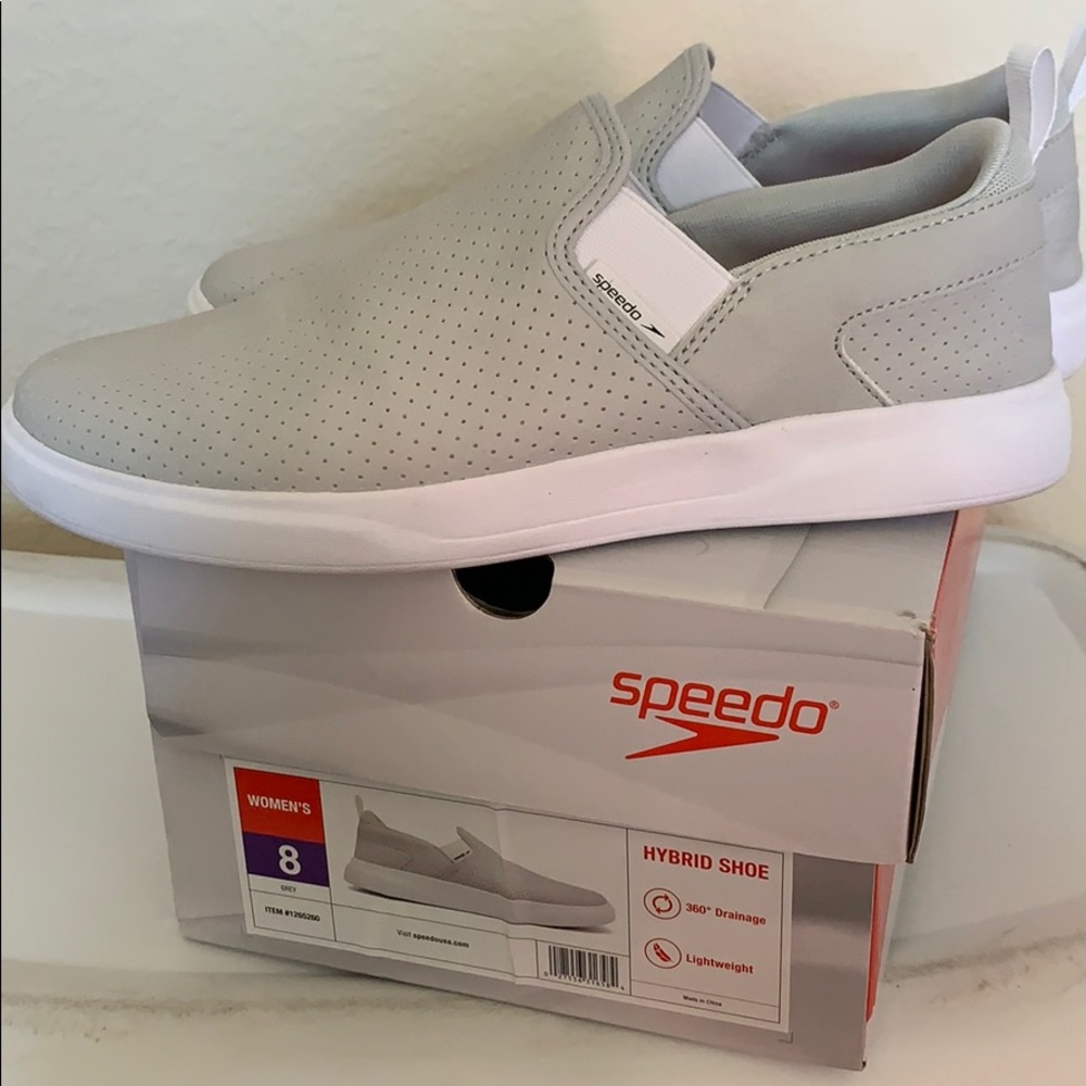 Speedo hybrid slip on shoe.
